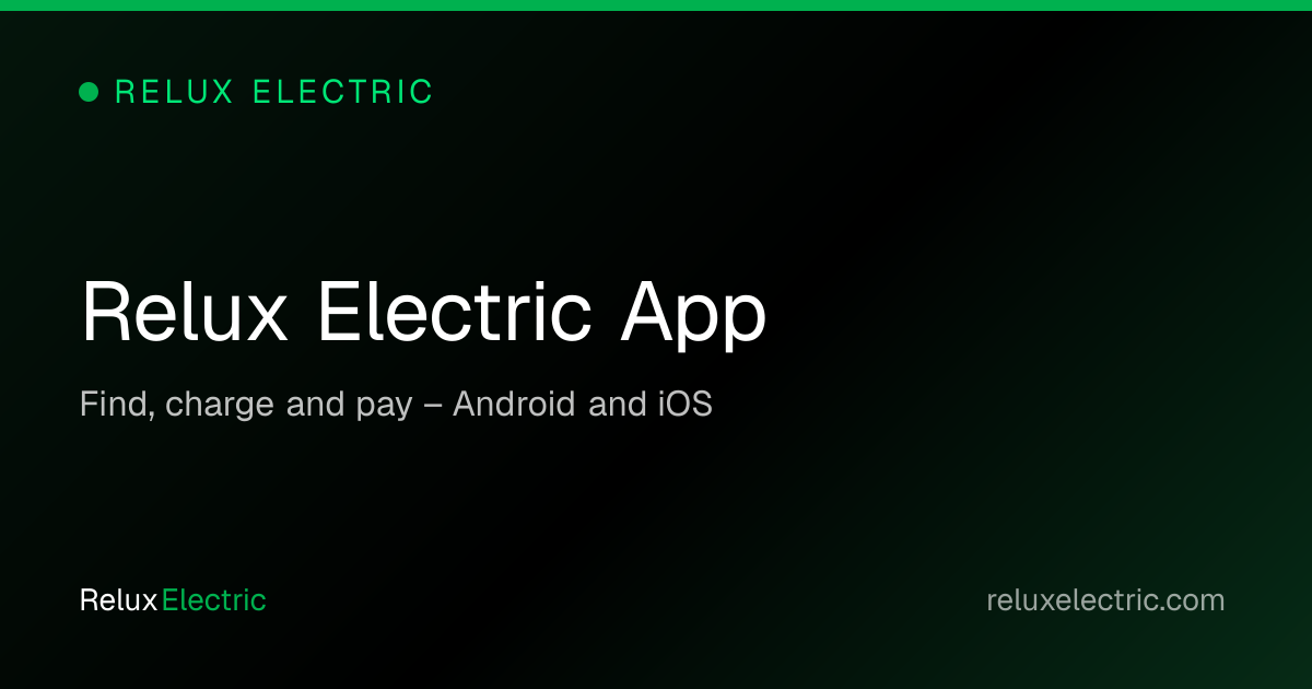 Relux Electric EV Charging App – Android & iOS